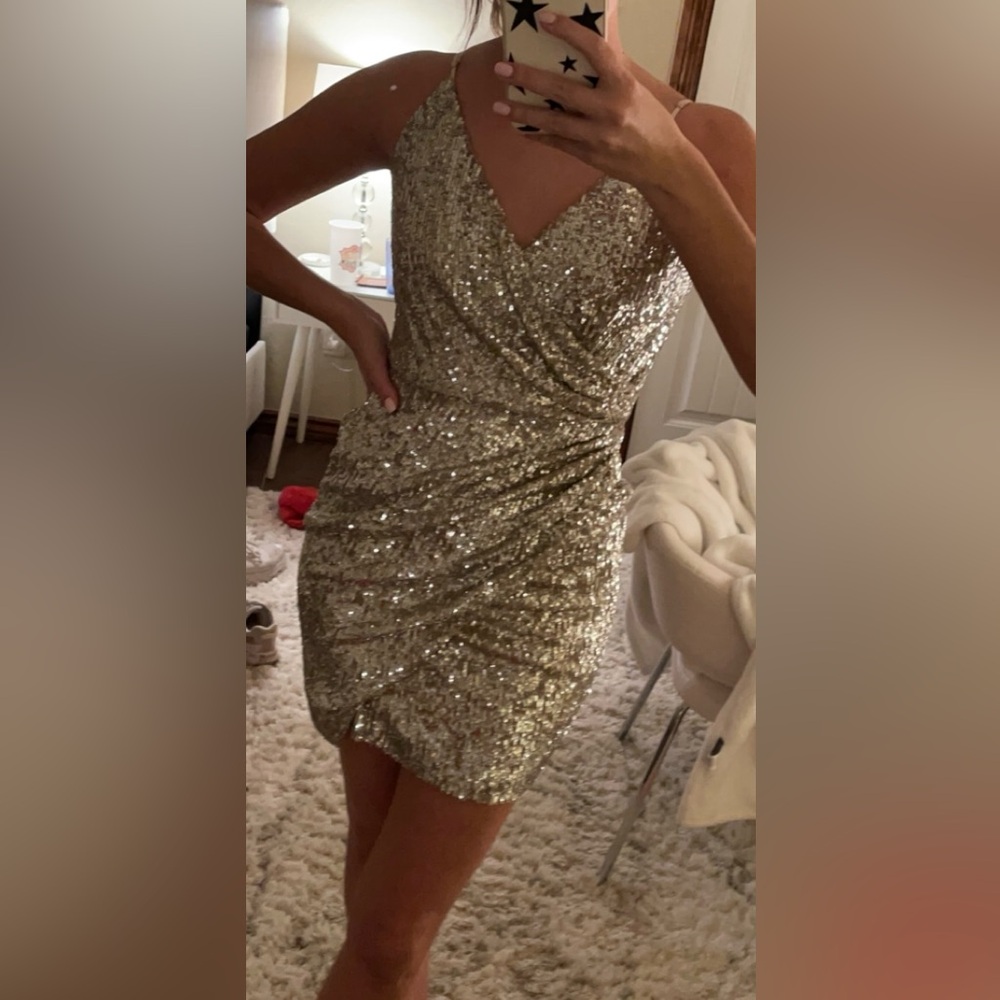 Sequin Cocktail Dress